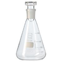 Flacon Erlenmeyer en verre borosilicaté pour la détermination de l'indice d’iode