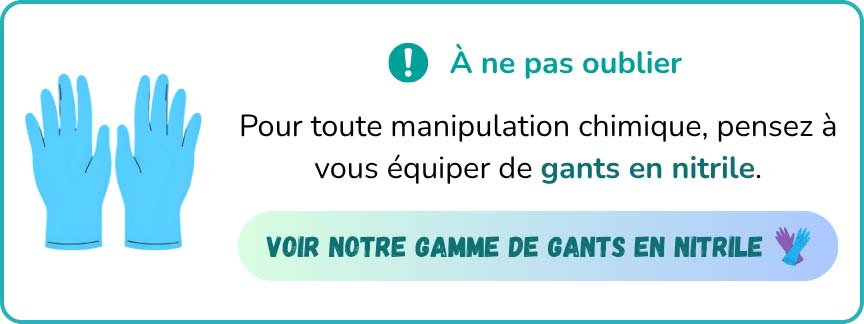 Bouton vers la gamme de gants en nitrile
