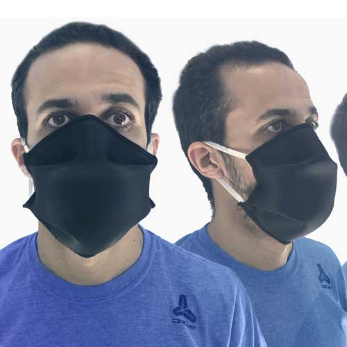masque barriere tissu UNS servilab