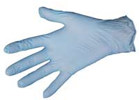 Gants NITRILE premium, non poudrés, usage unique, boîte de 100