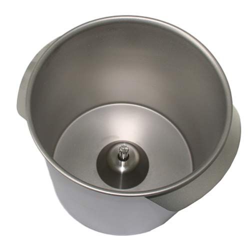 020450055 - Récipient 5 L acier inox, inc. fixation couteaux pour broyeur GM300, RETSCH®