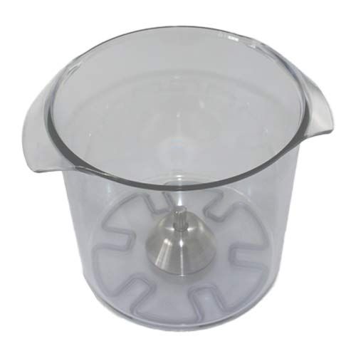 020450056 - Récipient 5 L en plastique autoclavable, inc. fixation couteaux pour broyeur GM300, RETSCH®