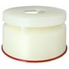 021070308 - Couvercle gravitique, PP, avec canaux d'évacuation, pour broyeur GM200, RETSCH®