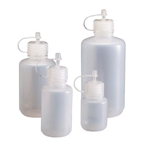 Flacon compte-gouttes NALGENE® en PE-BD (Polyéthylène Basse Densité) avec bouchon compte-gouttes en PP(polypropylène)