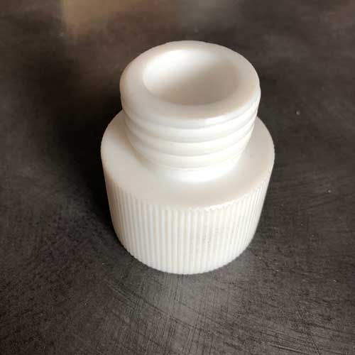 Adaptateur (raccord) en PTFE, NS18 pour distributeurs adaptables sur flacon