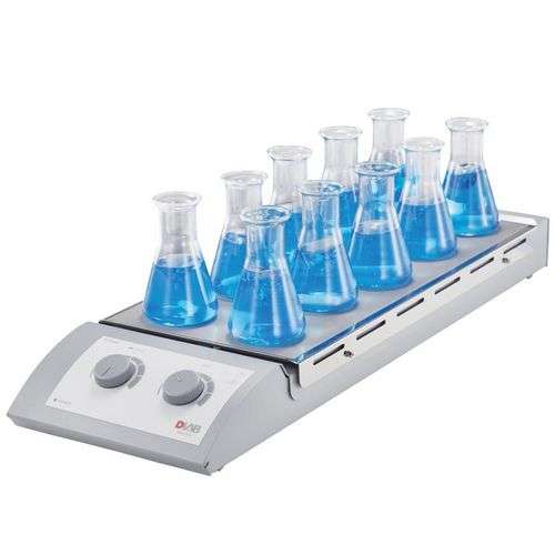Agitateur magnétique chauffant multiposte MS-H-S10, DLAB®
