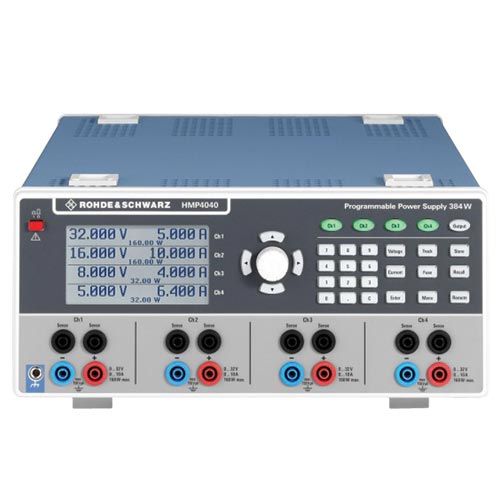 Alimentation numérique multivoies, série HMP4000, ROHDE & SCHWARZ®