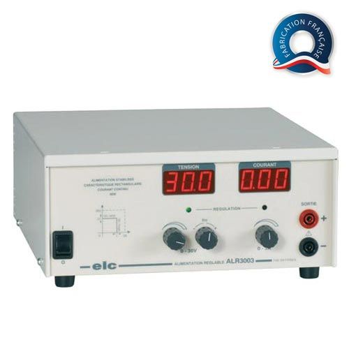 Alimentation réglable ALR3003, ELC®