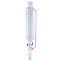 Ampoule à addition (ampoule de coulee) isobare rodée, robinet PTFE