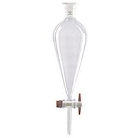 Ampoule à décanter conique type SQUIBB, graduée, avec robinet PTFE