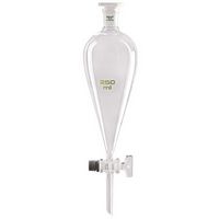 Ampoule à décanter conique type SQUIBB, non graduée, avec robinet en verre