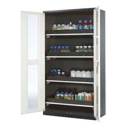 Armoire CS-CLASSIC, portes vitrées, ASECOS®