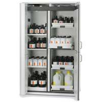 Armoire de sécurité combinés solvants / acides et bases K-PHOENIX, 90 min, ASECOS®