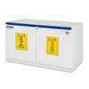Armoire de sécurité COMBISTORAGE sous paillasse, H=720mm, L=1100mm, 2 portes, type 90