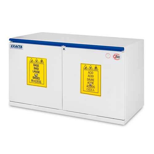 Armoire de sécurité COMBISTORAGE sous paillasse, H=720mm, L=1100mm, 2 portes, type 90