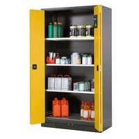 Armoire de sécurité pour produits chimiques CS-CLASSIC (1950 x 1055 mm), portes pliables, ASECOS®