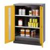 Armoire de sécurité pour produits chimiques CS-CLASSIC (1105 x 810 mm), portes vitrées, ASECOS®