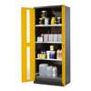 Armoire de sécurité pour produits chimiques CS-CLASSIC (1950 x 810 mm), portes vitrées, ASECOS®
