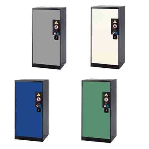 Armoire de sécurité pour produits chimiques CS-CLASSIC (1105 x 545 mm), portes pleines, ASECOS®