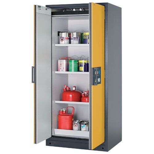 Armoire de sécurité pour solvants Q-CLASSIC, 90min, EN 14470-1, ASECOS® -  Materiel pour Laboratoire