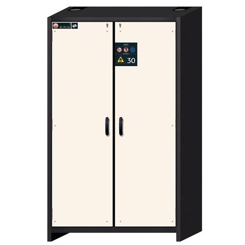 Armoire de sécurité Q-CLASSIC-30, ASECOS®, 2 portes blanches