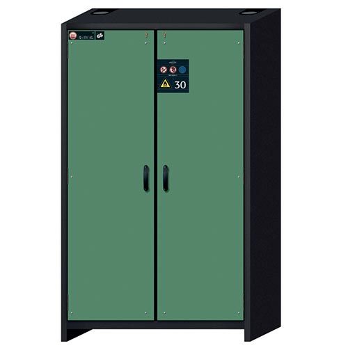 Armoire de sécurité Q-CLASSIC-30, ASECOS®, 2 portes vertes