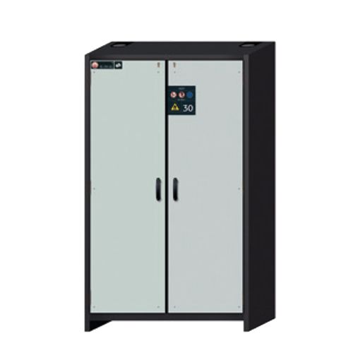 Armoire de sécurité Q-CLASSIC-30, ASECOS®, 2 portes grises