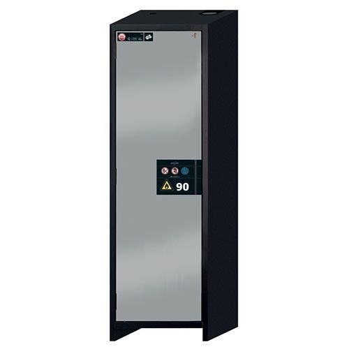 Armoire de sécurité Q-CLASSIC-90, ASECOS®, 1porte argenté