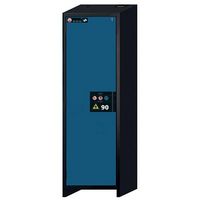 Armoire de sécurité Q-CLASSIC-90, ASECOS®, 1porte bleue