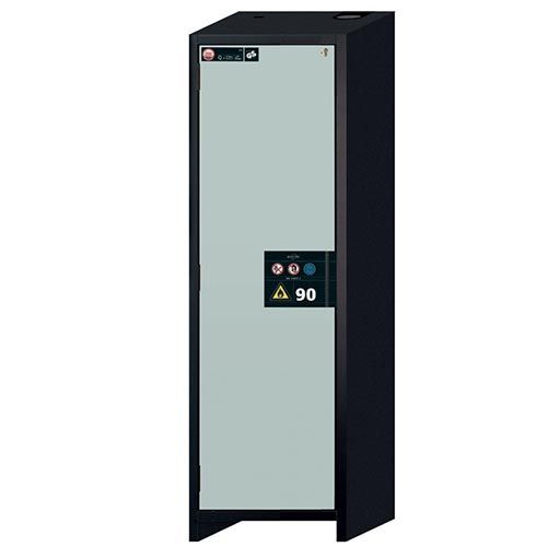 Armoire de sécurité Q-CLASSIC-90, ASECOS®, 1porte grise