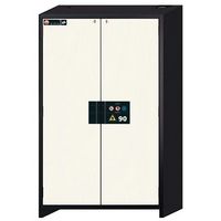 Armoire de sécurité Q-CLASSIC-90, ASECOS®, 2 portes blanches