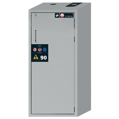 Armoire de sécurité S-CLASSIC-90, ASECOS®, mi-haute, 1 porte (butée droite)