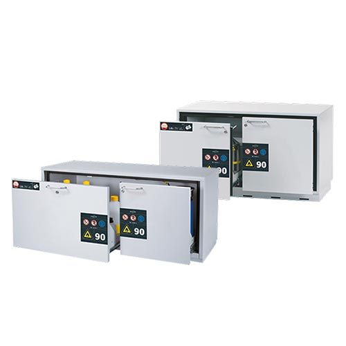 Armoire de sécurité sous paillasse UB-S-90, ASECOS®, 2 tiroirs