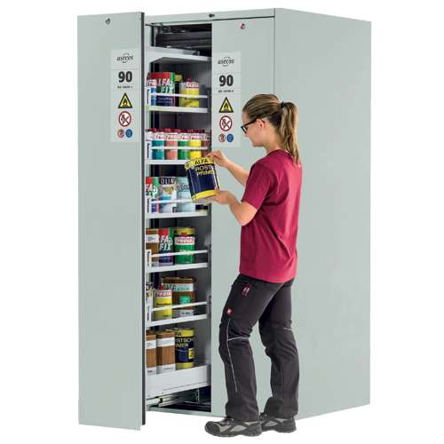 Armoire de sécurité V-LINE, ASECOS®, 2 tiroirs