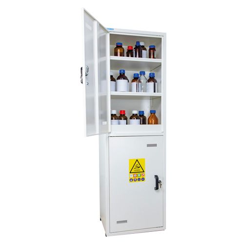 Armoire de sûreté simple, multirisques modulables, TRIONYX® 1825x560x500 ,1 compartiment,4 étagères