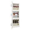 Armoire de sûreté simple, multirisques modulables, TRIONYX® 1825x560x500 ,3 compartiment, 3 étagères