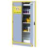Armoire haute, 2 portes équipées, à solvants, TRIONYX®