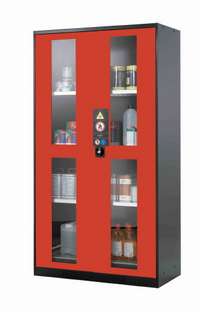 Armoire rouge