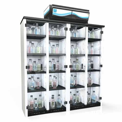 Armoire ventilée à filtration Captair Midcap 1634, ERLAB®