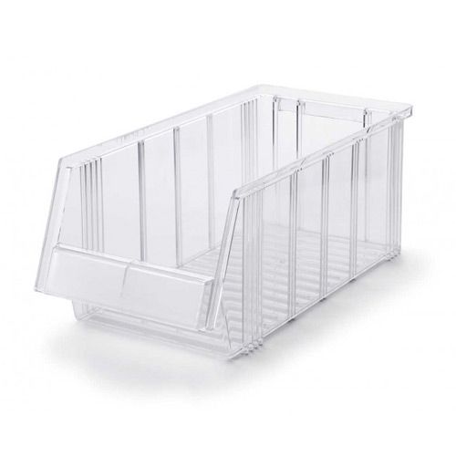 Bac à bec transparent, en PS, 7.2 L