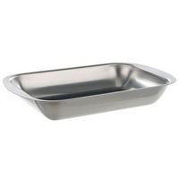 Bac avec rebord en inox 18/10, BOCHEM®