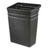 Bacs / poubelles amovibles pour chariots multi-usages ; 350 x 240 x 470, noir