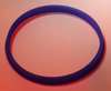 *Bague de deversement en PP, bleu, GL45, paquet de 10