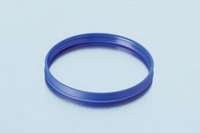 Bague de déversement, pour flacon DURAN®, PP, bleu, GLS 80