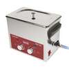 Bain à ultrasons Emmi H30, EMAG®, cuve inox, minuterie, IP32, Vol. 2.6L, 120W de chauffe, robinet vi