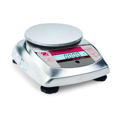 Balance portable Valor 3000, OHAUS®, en inox, IP65
