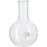 Ballon à fond plat à col étroit, en verre DURAN®