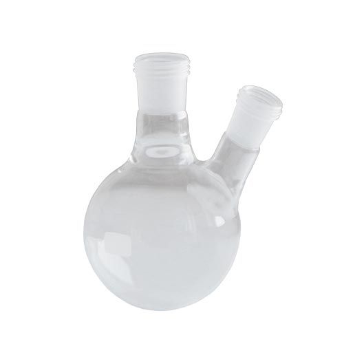 Ballon bicol, à fond rond, col rodaviss, en verre DURAN®