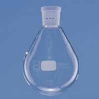 Ballon en verre DURAN® pour évaporateur, modèle piriforme, plastifié