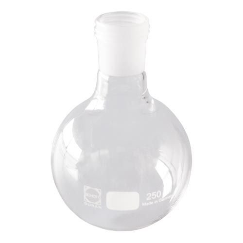 Ballon fond rond, RODAVISS®, en verre DURAN®